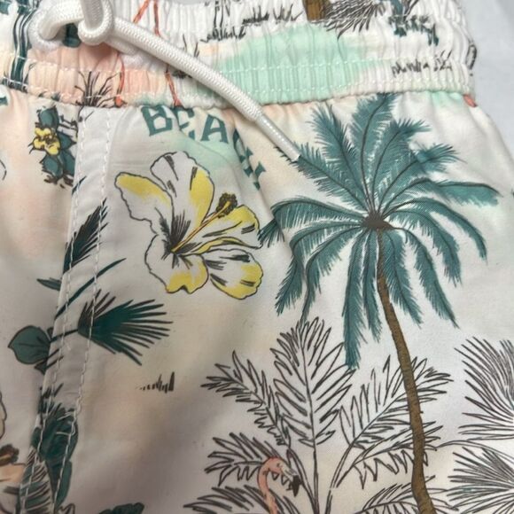 Janie and Jack 100049214 Tropical Island Recycled Tropical Island Swim Trunk NWT - Picture 9 of 11